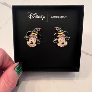 Disney x Baublebar Minnie Halloween Witch Earrings